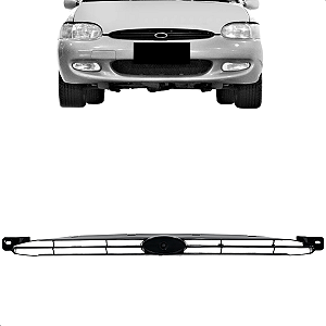 Grade Radiador Dianteira Escort Zetec 1997 1998 1999 a 2002