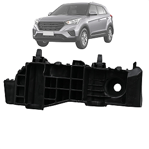 Suporte Guia Parachoque Creta 2017 2018 2019 2020 2021 Dianteiro