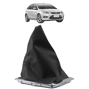 Coifa Alavanca Cambio Focus 2009 2010 2011 2012 2013 Preta