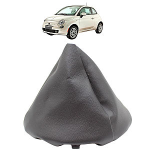 Coifa Alavanca Cambio Fiat 500 2010 2011 2012 2013 2014 2015 2016 2017 Preto