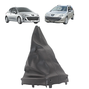 Coifa Cambio Peugeot 206 207 SW 2000 01 02 03 04 05 06 07 08 A 2015 Preto