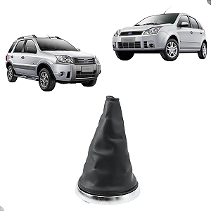 Coifa De Câmbio Ecosport Fiesta Hatch Sedan 03 A 11 Cromada