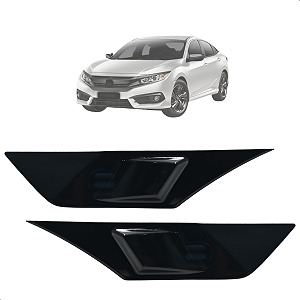 Par Pisca Lanterna Lateral Seta Paralama Honda Civic 2017 2018 2019 2020 2021