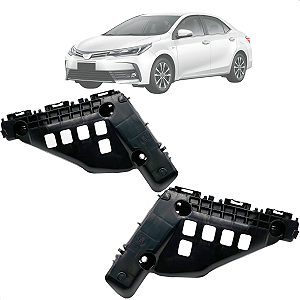 Par Guia Parachoque Corolla 2015 2016 2017 2018 2019 Dianteiro