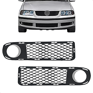 Par Moldura Farol Milha Gol Giii 1999 2000 2001 2002 Com Furo