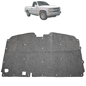 Manta Forro Capô Chevrolet  Silverado 1993 Até 2004 Com Presilhas