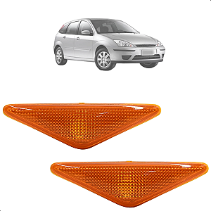 2 Lanterna Lateral Paralama Seta Ford Focus Mondeo 1999 Até 2006 Ambar