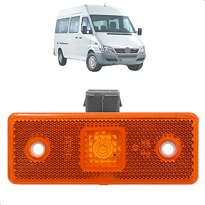 Pisca Lanterna Lateral Seta Paralama Âmbar Sprinter 2004 2005 2006 2007 2008 2009 2010 2011 2012