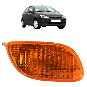 Lanterna Dianteira Parachoque Âmbar Focus 1999 2000 2001 2002