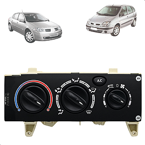Painel Controle Ar Condicionado Renault Megane Scenic Valeo