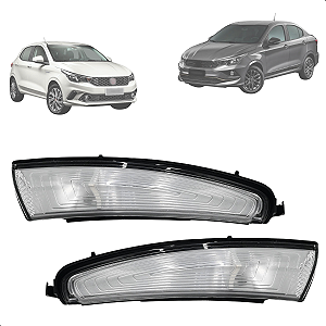 Par Pisca Do Espelho Retrovisor Strada Argo Cronos 2021 2022 2023