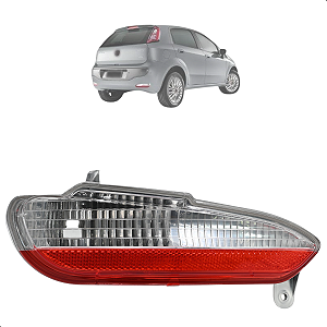 Lanterna Luz De Ré Parachoque Traseiro Fiat Punto 2012 2013 2014 2015 2016 2017