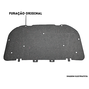 Forro Manta Acustica Capô Sentra 2017 2018 2019 + Presilha