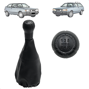 Manopla Cambio Coifa Cinza Gol Parati 1981 82 83 84 85 86 87 88 89 90 a 1995