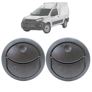 2 Difusores De Ar Uno Vivace 10/14 Fiorino 14/20 Lateral Grafite