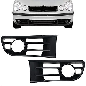 Par Grade Moldura Farol De Milha Polo 2003 2004 2005 2006 C/Furo