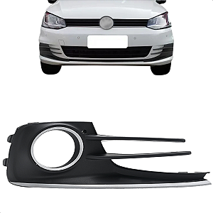 Grade Moldura Farol Milha Fox Spacefox 2015 2016 17 18 19 2020 2021 2022 Aro Prata