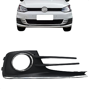 Grade Moldura Farol Milha Fox Spacefox 2015 2016 17 18 19 2020 2021 2022 Aro Cromado