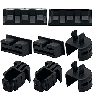 Kit 8 Bucha Tampa Da Caçamba Montana 2004 2005 2006 2007 2008 2009 2010