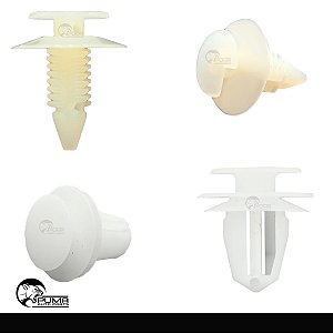 Kit 90 Presilha Grampo Forro De Porta Universal Carro