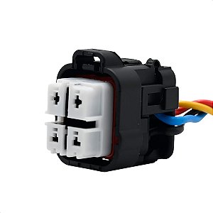 Chicote Plug Bomba Combustível 4 Vias Toyota Mazda Titan 150cc Injetada