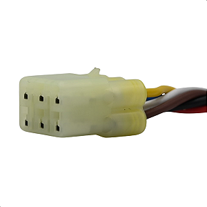 Chicote Plug Estator Gerador Bobina Motos Honda 6 Vias