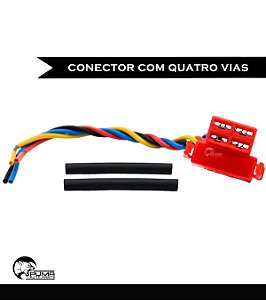 Chicote Rele Partida Plug Cbx200 Strada Nx 150 Nx 200 Xr 200