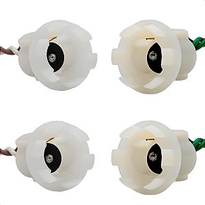Kit 4 Soquetes 1 Polo E 2 Polos Adaptacao Lanterna Margarida
