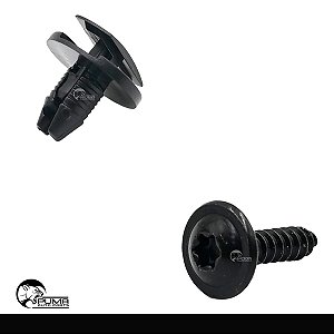 Kit 42 Presilhas Grampos Parachoque Traseiro Pulse 2022 2023