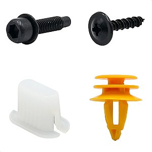 Kit 21 Pçs Grampo Forro Porta Dianteira Traseira Pulse 2022 2023