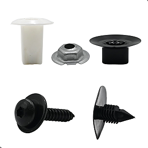 Kit 19 Grampos Presilhas Parabarro Dianteiro Duster 2011 12 13 14 15 a 2020