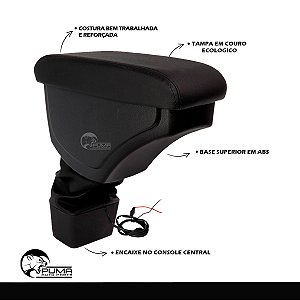 Apoio Descanso De Braço Encosto Usb Suzuki Vitara 2017 2018 2019