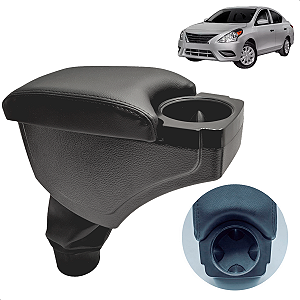 Encosto Apoio De Braço com Porta Copos Versa 2012 Até 2020