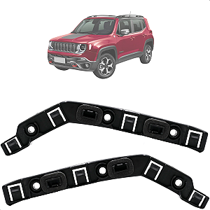 Par Suporte Guia Parachoque Traseiro Renegade 2015 16 17 18 A 2023
