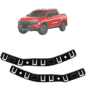 Par Suporte Guia Parachoque Toro 2016 2017 2018 2019 2020 2021 Dianteiro