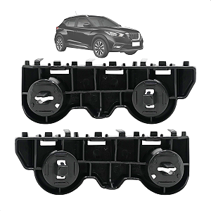 Par Guia Parachoque Dianteira Kicks 2016 2017 2018 2019 2020 2021