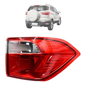 Lanterna Traseira Ecosport Canto 2013 2014 2015 2016 17 18 2019 2020