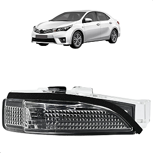 Pisca Lente Seta Retrovisor Corolla 2016 2017 2018 2019