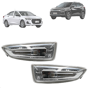 Par Pisca Seta Paralama Onix Sedan Plus Hatch Tracker 2020 2021 2022 2023