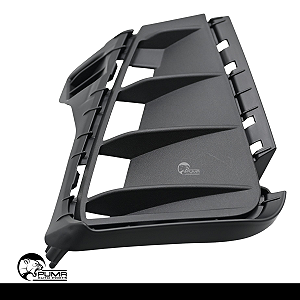 Moldura Farol Milha Hb20 2023 2024 Preta Sem Furo