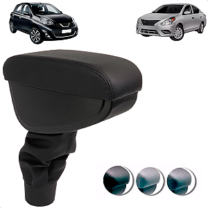 Apoio De Braço Nissan March Versa 2012 2013 2014 2015 2016 2017 2018 2019 2020