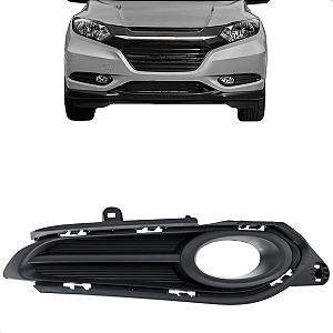 Grade Moldura Milha Hrv 2015 2016 2017 2018 Com Furo