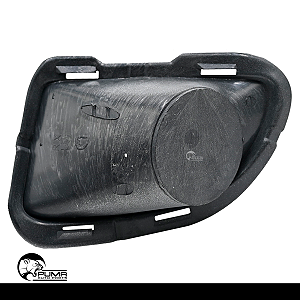 Grade Moldura Milha Punto 2007 2008 09 10 11 2012 Prata Sem Furo