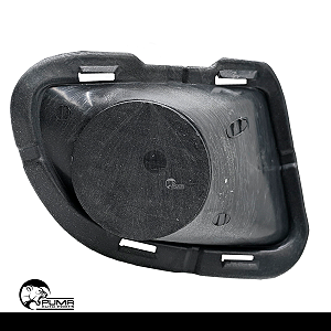 Grade Moldura Milha Punto 2007 2008 09 10 11 2012 Prata Sem Furo