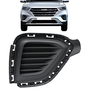 Grade Moldura Milha Creta 2017 2018 2019 2020 Sem Furo