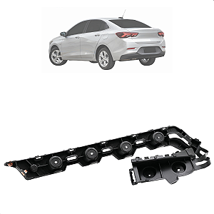 Guia Suporte Parachoque Traseiro Onix Plus 2020 2021 2022 2023