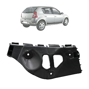 Guia Parachoque Traseiro Sandero 2007 2008 2009 10 11 12 13 2014