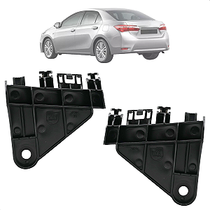 Par Guia Lanterna Parachoque Traseiro Corolla 2015 2016 2017 2018 2019