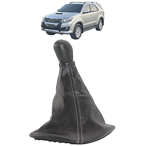 Manopla Coifa Câmbio Reduzida Hilux Sw4 2006 07 08 09 10 11 12 13 14 2015