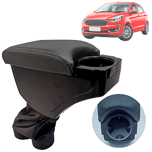 Apoio Encosto Descanso De Braço Ford Ka Ka+ 2015 Até 2021 Porta Copos